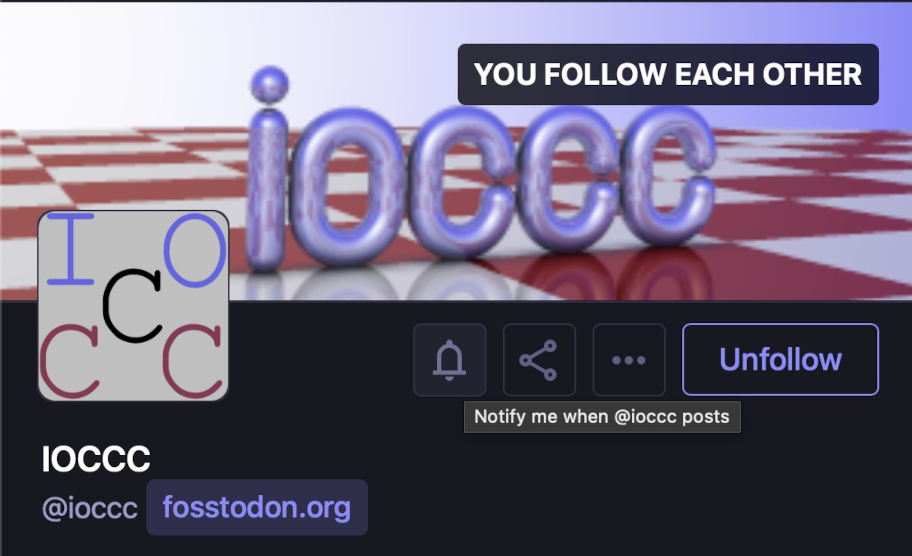 screenshot of Mastodon push notifications